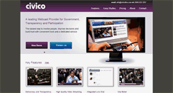 Desktop Screenshot of civicolive.com